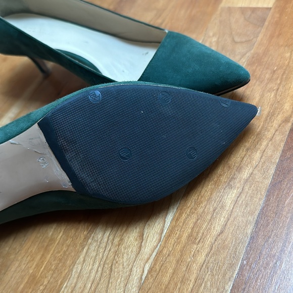 Everlane - The Editor Heel in emerald green suede - Picture 4 of 4